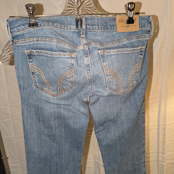 Hollister Light Blue Flare Jeans - Picture 3 of 3
